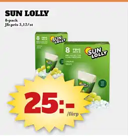 Bonum Matmarknad SUN LOLLY erbjuda