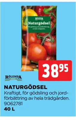 Jem&Fix NATURGÖDSEL erbjuda
