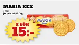 Bonum Matmarknad MARIA KEX erbjuda
