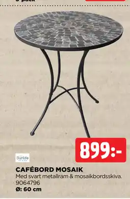 Jem&Fix CAFÉBORD MOSAIK erbjuda