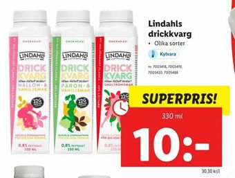 Lindahls drickkvarg