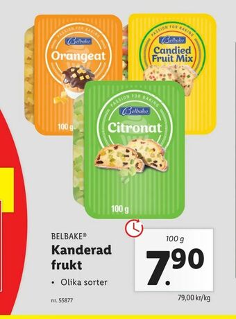 Lidl Kanderad frukt erbjuda