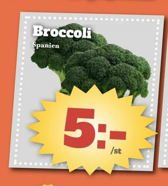 Bonum Matmarknad Broccoli erbjuda