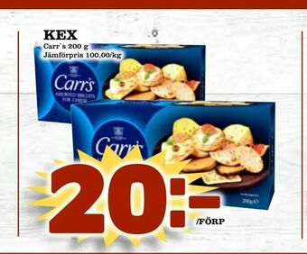 Bonum Matmarknad Kex erbjuda