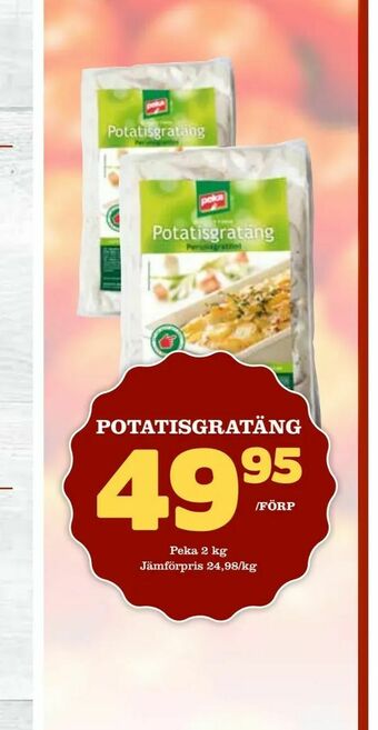 Bonum Matmarknad Potatisgratäng erbjuda