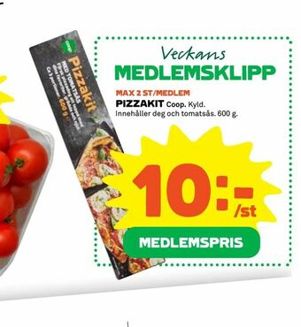 Coop Pizzakit erbjuda