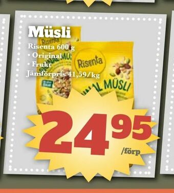 Bonum Matmarknad Müsli erbjuda