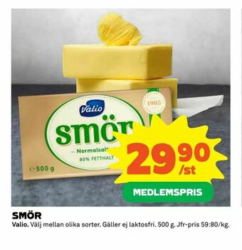 Coop Extra Smör erbjuda