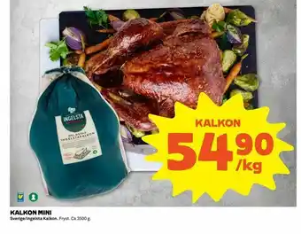 Coop Extra Kalkon erbjuda
