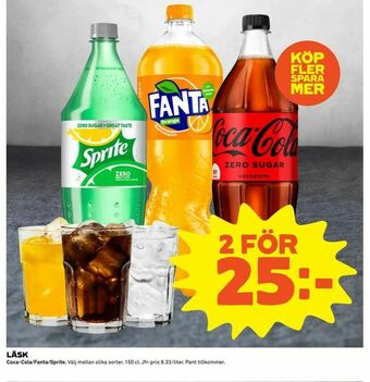 Coop Extra Läsk erbjuda