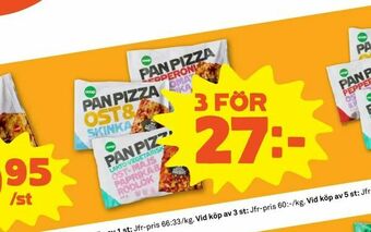 Coop Forum Pan pizza erbjuda