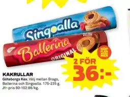 Stora Coop Ballerina kaffekex erbjuda