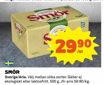 Coop Daglivs Smör erbjuda