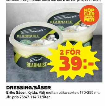 Coop Daglivs Dressing/såser erbjuda