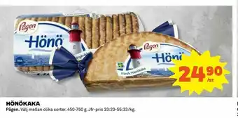 Coop Daglivs Hönökaka erbjuda