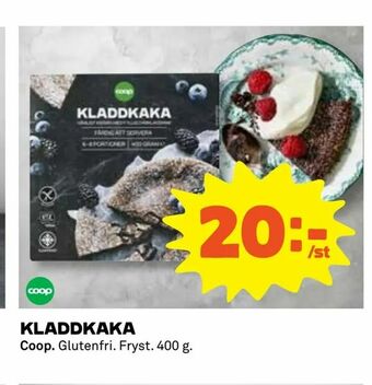 Coop Daglivs Kladdkaka erbjuda