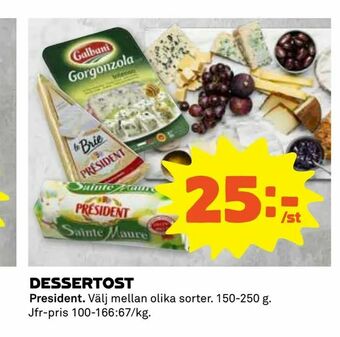 Coop Daglivs Dessertost erbjuda