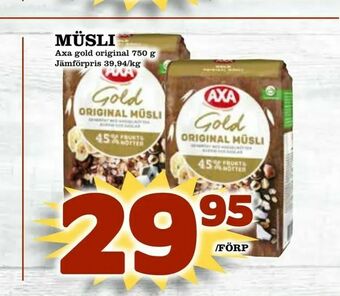 Din Mat Müsli erbjuda