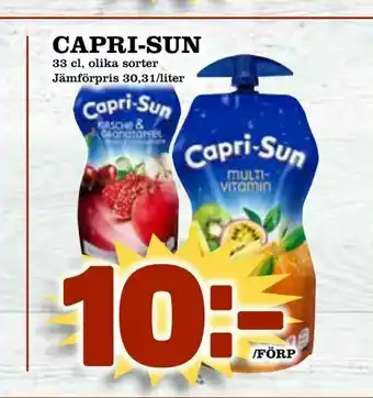 Din Mat Capri-sun erbjuda