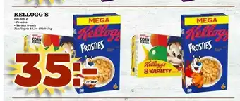 Din Mat Kellogg's erbjuda