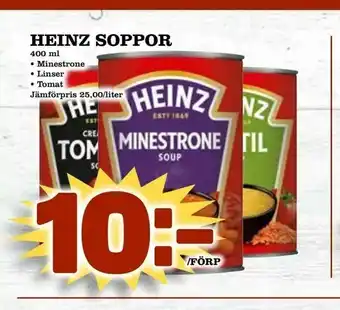 Heinz soppor