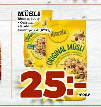 Din Mat Müsli erbjuda