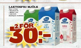 Din Mat Laktosfri mjölk erbjuda