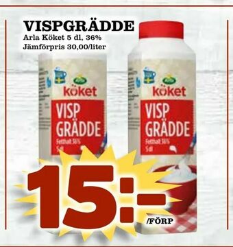 Din Mat Vispgrädde erbjuda