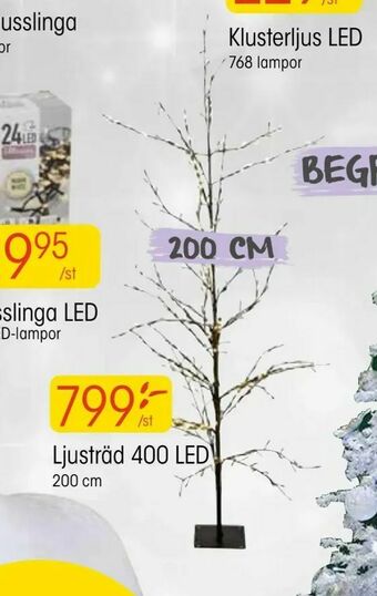 EKO Ljusträd 400 LED erbjuda