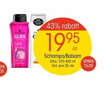 EKO Schampo/Balsam erbjuda