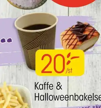 EKO Kaffe & Halloweenbakelse erbjuda