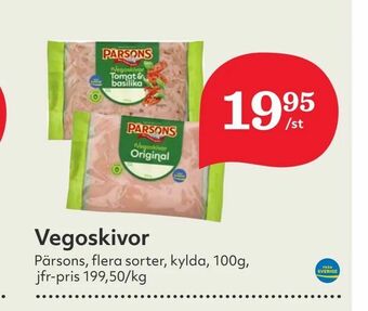 Hemköp Vegoskivor erbjuda