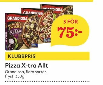 Hemköp Pizza X-tra Allt erbjuda