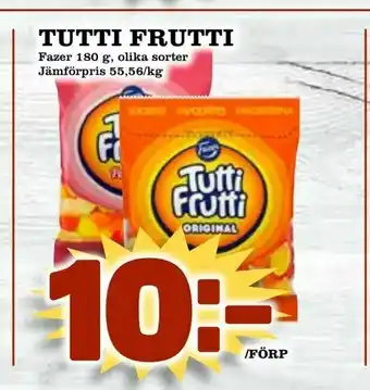 Matboden Ektorp Tutti frutti erbjuda