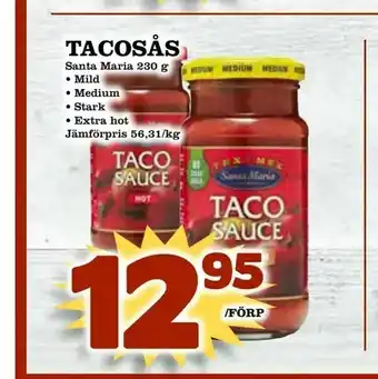 Tacosås
