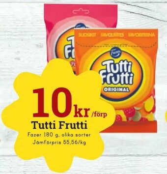 minmatbutik Tutti Frutti erbjuda