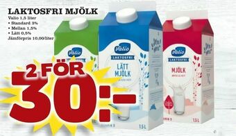 Laktosfri mjölk