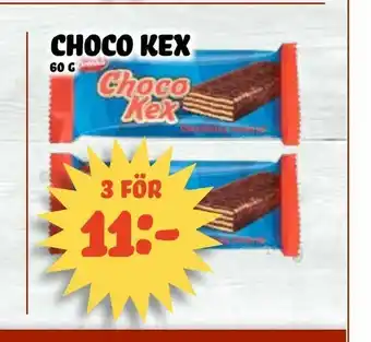Nelins choco kex erbjuda