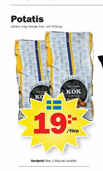 Pekås Potatis erbjuda