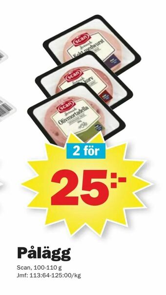 Pekås Pålägg erbjuda