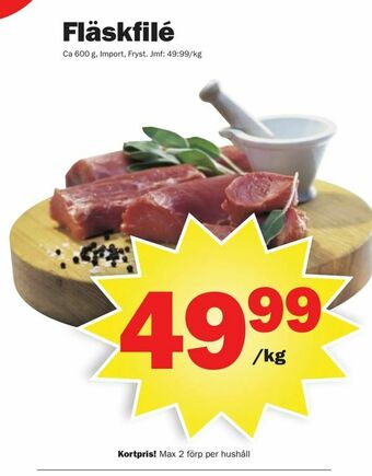 Pekås Fläskfilé erbjuda