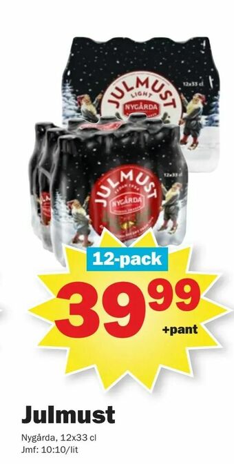 Pekås Julmust erbjuda