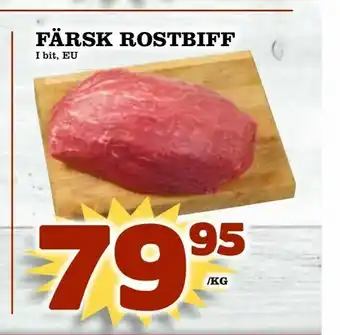 Prisma Mat Färsk rostbiff erbjuda