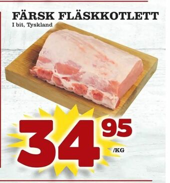 Prisma Mat Färsk fläskkotlett erbjuda