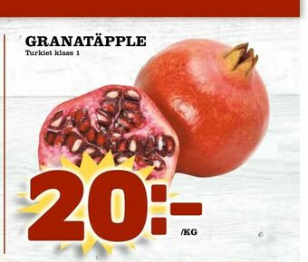 Prisma Mat Granatäpple erbjuda