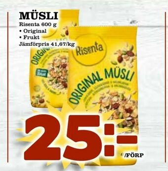 Prisma Mat Müsli erbjuda
