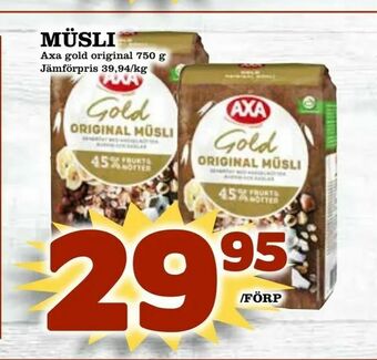 Prisma Mat Müsli erbjuda