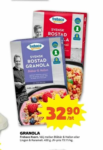 Stora Coop Granola erbjuda