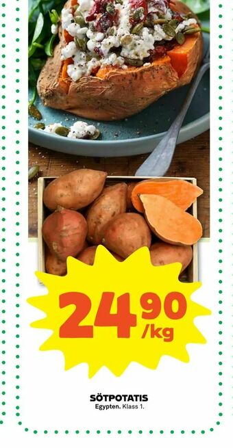 Stora Coop Sötpotatis erbjuda