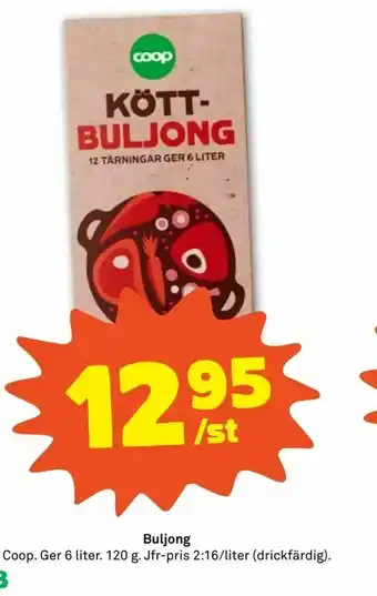Stora Coop Buljong erbjuda